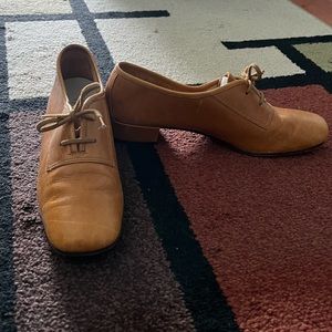 Italian leather oxfords